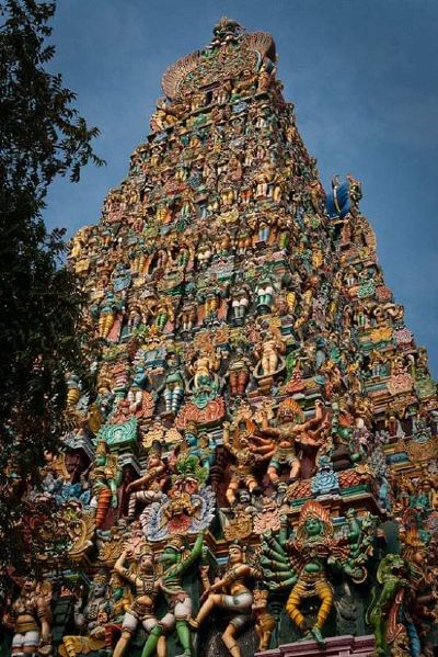 File:Madurai Meenakshi temple - Gopuram.jpeg